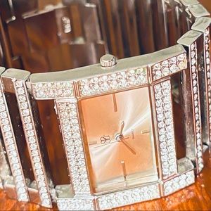 Victoria Wieck Vintage Siver 7” Bracelet Watch